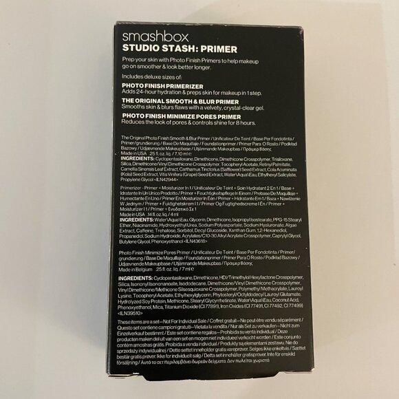 Smashbox Studio Stash Face Primer Trio - Picture 2 of 2